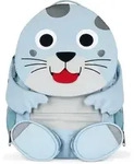 Affenzahn Gro&szlig;er Freund Robbe Kindergartenrucksack - Blau