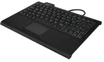 KeySonic KSK-3210ELU (DE) Super-Mini Touchpad schwarz - Schwarz