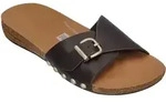 Fitflop Iqushion Adjustable Buckle Leather Badesandalen Braun EU 36 Frau Braun EU 36