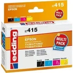 Edding EDD-415, Schwarz, Cyan, Magenta, Gelb, 14 ml, 10 ml, 4 St&uuml;ck(e),...