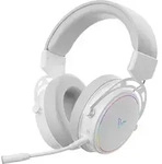 Rapoo 12598, Kabellos, Gaming, Kopfh&ouml;rer, Wei&szlig; - Wei&szlig;