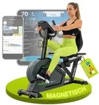 HOP SPORT&reg; HS-120L Liegeergometer f&uuml;r Zuhause mit 32 verstellbaren