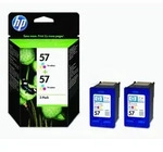 HP C9503AE, Hohe (XL-) Ausbeute, Cyan, Magenta, Gelb, Tinte auf Pigmentbasis, 2