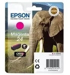 Epson Elephant Singlepack Magenta 24 Claria Photo HD Ink, Magenta, Tinte auf