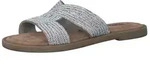 Tamaris Pantolette - Silber Glam Leder : Normal : 36 Gr&ouml;&szlig;e: 36 Weite: Normal -