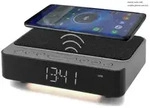 Soundmaster UR250AN, Funkgesteuerte Uhr, Schwarz, DAB+, FM, 5 W, LED, 150 mm -