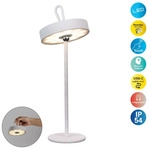 Tischleuchten - LED Akku-/Tischleuchte Magnetisch "ELLA" wei&szlig;, Tischlampe f&uuml;r den