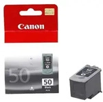 Canon PG-50BK Tinte Schwarz mit hoher Reichweite, Schwarz, Tinte auf Pigmentbasis, 1