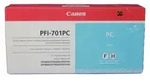 Canon PFI-701PC, Foto zyan, Tinte auf Farbstoffbasis, 700 ml