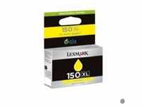 Lexmark 150XL 14N1618E Tintenpatronen 700 Seiten Return Program, gelb