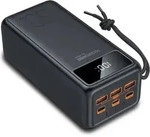 RealPower Powerbank PB-56000 Pro 56000 mAh 100Watt Type-C PD - Schwarz