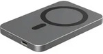 RealPower Powerbank PB-5000 MAG grau 5.000mAh - Grau