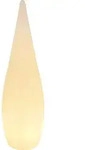 Globo Lighting Au&szlig;enleuchte Kunststoff opal, 1x E27 - Wei&szlig;