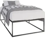 CLP Metallbett Scala schwarz Gr&ouml;&szlig;e 200x100x46 cm - Schwarz