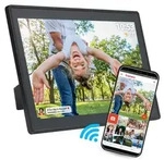 Denver PFF-1515 Digitaler WLAN-Bilderrahmen - 15.6" IPS Touchscreen & Frameo App -