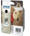 Epson Teddybear T061 Black Ink Cartridge, Schwarz, Tinte auf Pigmentbasis