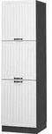 Herdumbauschrank Vicco Fame-Line Wei&szlig; Landhaus 60 cm, Model 38570 -...