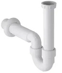 Geberit Rohrbogen G1 1/2 x 50 mm horizontal f&uuml;r Sp&uuml;lbecken Wei&szlig;