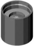 Dornbracht Luftsprudler M18xIG 7L/min chrom, 1 Stk. - Silber