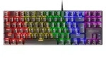 Mars Gaming MK80, Kabelgebunden, USB, Mechanischer Switch, QWERTY, RGB-LED, Schwarz -