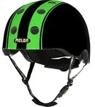 Melon Helm Urban Active Double Green Black XXS-S - Schwarz