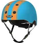 Melon Fahrradhelm Urban Active , Double Orange Blau, M-L - Blau