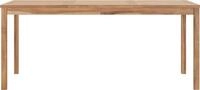 vidaXL Garten-Esstisch 180x90x77 cm Massivholz Teak