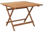 vidaXL Gartentisch Klappbar 90x90x75 cm Massivholz Akazie - Braun