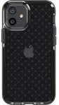 tech21 Hard Cover Evo Check Smokey Black, f&uuml;r Apple iPhone 12 / 12 Pro - Schwarz