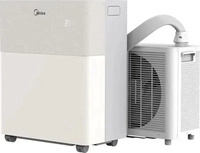 Midea PortaSplit, Midea 4048164116478, Window air conditioner, Grau, Wei&szlig;,...
