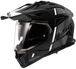 LS2 Endurohelm "MX702 Pioneer II Hill" 3 schwarz / wei&szlig; matt, Gr. 57 / 58 = M -