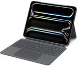 Logitech Combo Touch iPad Pro 13' 7Gen (2024) grau QWERTZ - Grau
