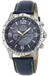 Eco Tech Time Solar Drive Funk World Timer Chronograph EGT-11574-31L Herrenfunkuhr -