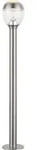 Globo Lighting Au&szlig;enleuchte Edelstahl, LED - Silber