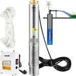 VEVOR 4" Tiefbrunnenpumpe 1100W Brunnenpumpe 190L/min Tauchpumpe max,...