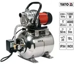 Yato YT-85370, 1200 W, AC, 2,8 bar, 4000 l/h, IPX4, Schwarz, Metallisch, Rot