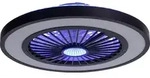 N&auml;ve Leuchten LED CCT / RGB Deckenleuchte "ARIOSO" inkl. Ventilator &Oslash;: 54cm LED CCT