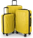 Suitline - 3er Kofferset Rollkoffer Hartschalenkoffer 4 Rollen...