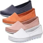 Gemini 003122-01 Schuhe Damen Ballerina Slipper Mokassins, Gr&ouml;&szlig;e:37 EU, Farbe:Wei&szlig;