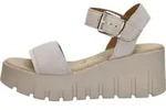 Tamaris Sandalen Plat Sandalen Plat - Taupe - Maat 36 - Beige - 36