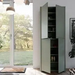 Forte ALICE SPRINGS Schuhschrank 70 80, moderner Flurschrank mit 4 T&uuml;ren und 8