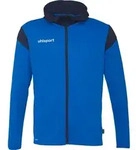 Uhlsport Squad 27 Kapuzenjacke Kinder - Azurblau / Marine - Blau
