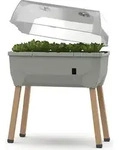 Gusta Garden Sammy Salad, Topfpflanzer, Freistehend, Polypropylen (PP), Holz,