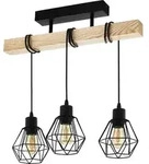 TOWNSHEND 5 Wand-/Deckenleuchte Lampe Beleuchtung - L55 x B20 x H36cm - schwarz,