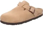 Rohde Damen Clog Leder Pantolette robust klassisch Schnalle Alba 6071, Gr&ouml;&szlig;e:38 EU,