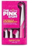 Stardrops The Pink Stuff The Miracle Scrubber Kit, 4 Reinigungsb&uuml;rstenk&ouml;pfe
