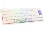Ducky One 2 Pro Mini White Edition Gaming Tastatur, RGB LED - Wei&szlig;