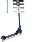 Micro Scooter Sprite LED , Perl Blau - Blau/Violett