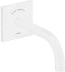 Hansgrohe Waschtischmischer UP Axor Uno 2 Elektronik matt weiss kurzer Auslauf,