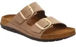 Rohde Pantoletten,Abs.b.35mm, m.Fu&szlig;bett in braun, Gr. 36 - Beige - 36